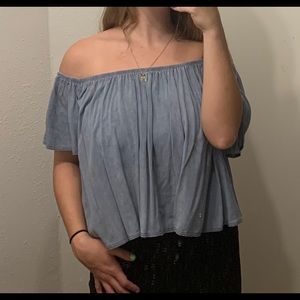 Off the shoulder top